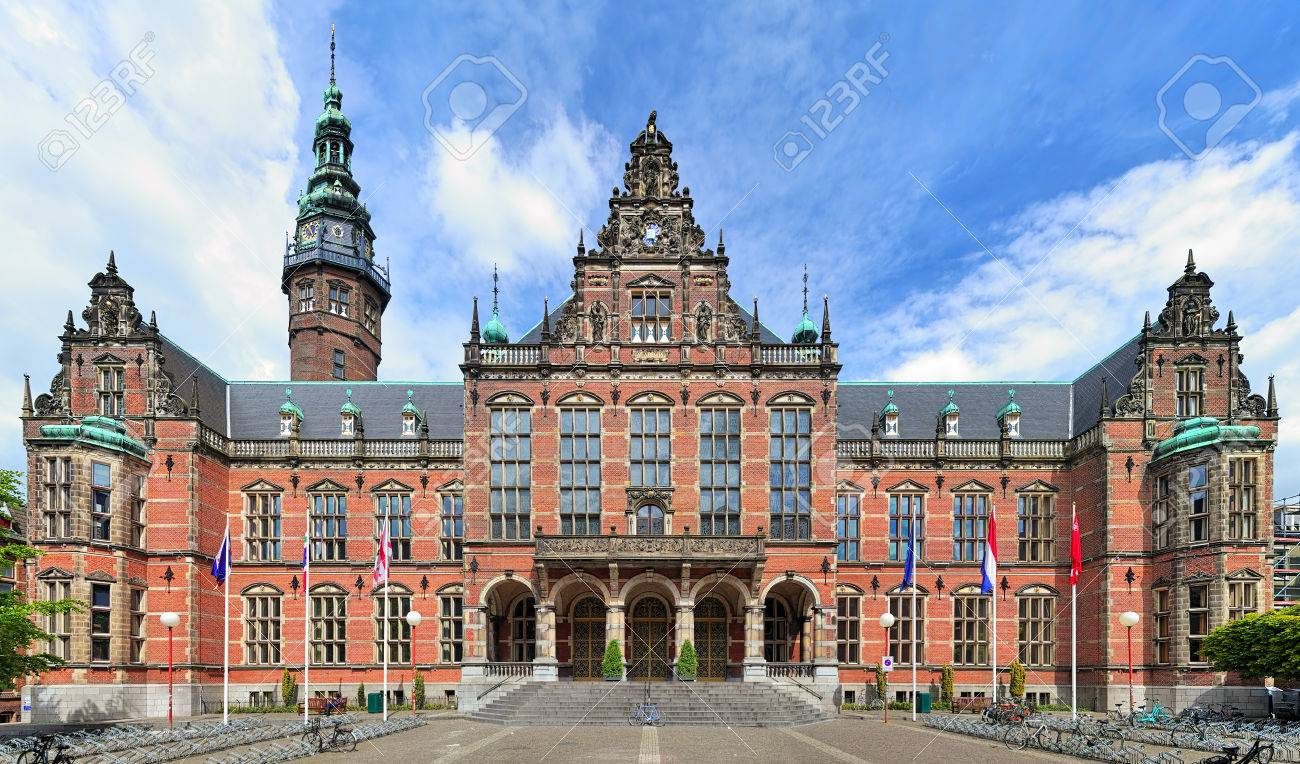Main building of the University of Groningen, Netherlands