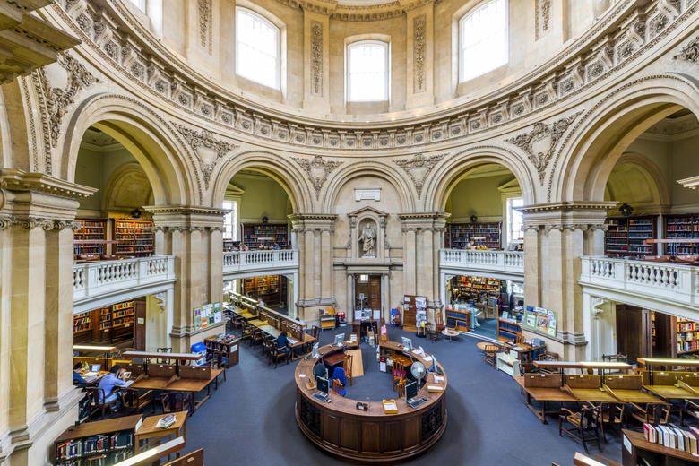 Inside the Radcliffe Camera, Oxford